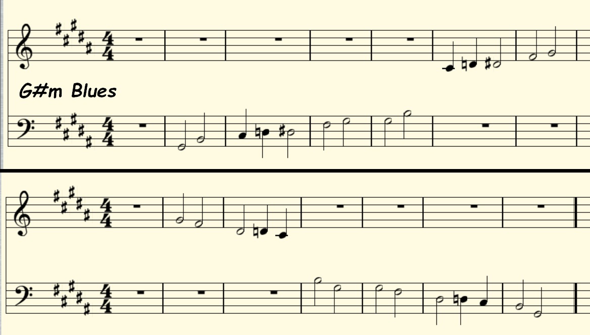 G# Minor Blues